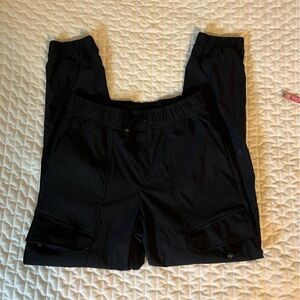 Mondetta jogger outdoor exercise pants ankle black cargo